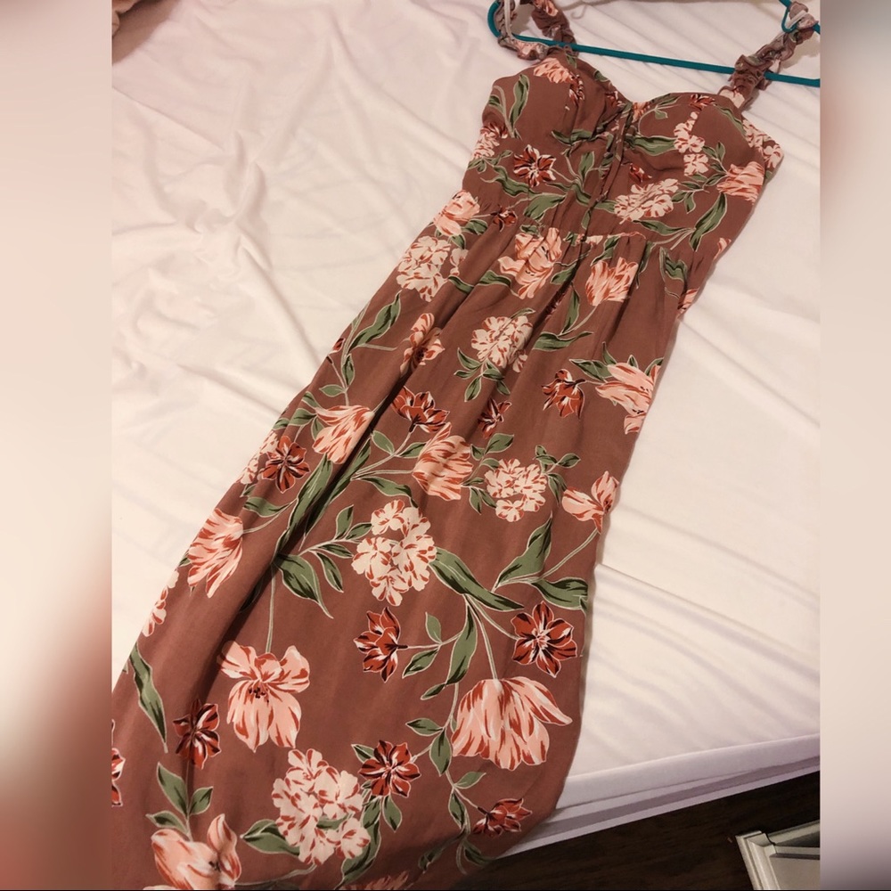 🍒 floral midi dress 🍒